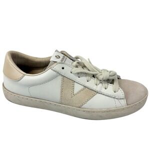 Victoria Berlin V Sneakers Womens Size‎ 38 (7-7.5) White Beige Gray Heilo Spain